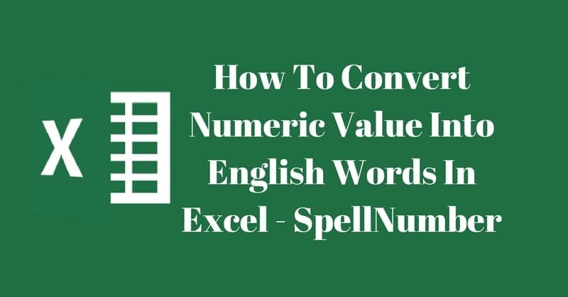 excel convert number to word
